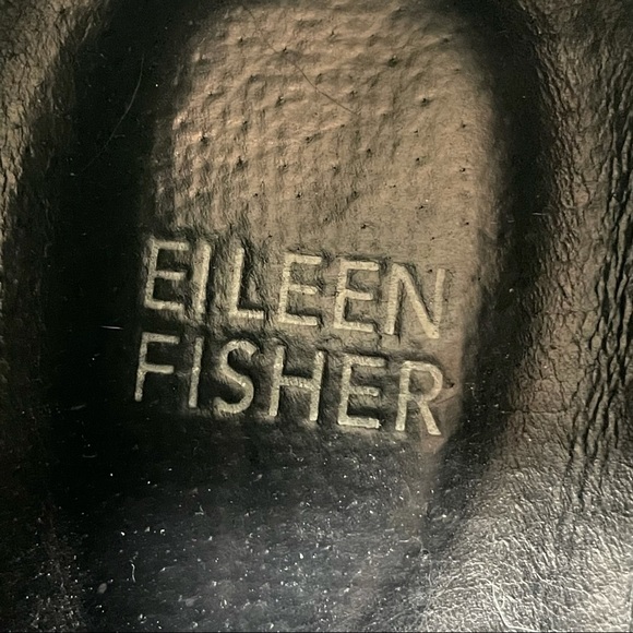 Eileen Fisher Murphy Black Ankle Booties SZ 7.5 - Picture 8 of 9